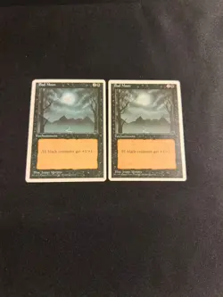 x2 Bad Moon [4th Edition] 2x Magic MTG Cards LP - Image 1