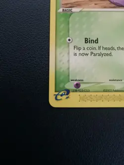 Pokemon Card Ekans 64/100 EX Sandstorm Common - Image 4