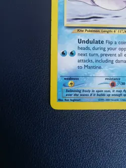 Pokemon Card Mantine 64/111 Neo Genesis Common WOTC - Image 4