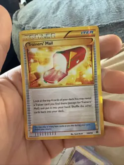 Pokemon TCG English Card Ancient Origins Trainer's Mail Secret Rare 100/98 - Image 1