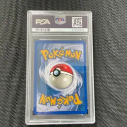 PSA 8 LIGHT VAPOREON 52/105 Rare Neo Destiny 2002 - Pokemon Card WOTC - Image 2