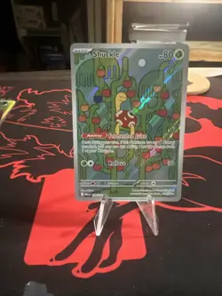 Pokemon TCG Shuckle Holo Mega Evolution Illustration Card 136/132 - Image 1