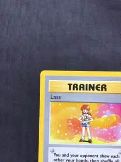 Pokemon Cards: Base Set 1st Edition Rare: Lass 75/102 - Image 2