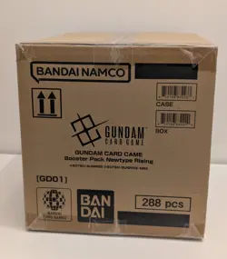 Gundam Card Game TCG Newtype Rising GD01 Sealed Case - Image 3