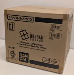 Gundam Card Game TCG Newtype Rising GD01 Sealed Case - Image 4