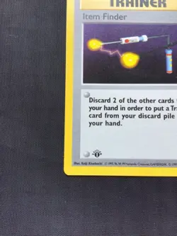 Pokemon Cards: Base Set 1st Edition Rare: Item Finder 74/102 - Image 5
