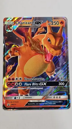 Pokemon TCG Charizard GX SM211 Black Star Promo Holo Card Hidden Fates - Image 1