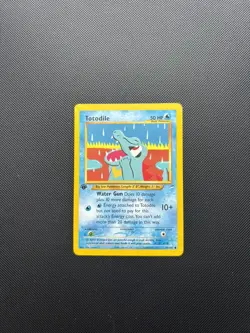 Pokemon Card Neo Destiny 1st Edition Totodile 85/105 WOTC - Image 2