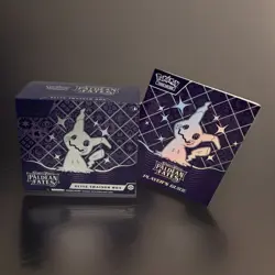 Pokemon Paldean Fates Empty ETB w/ Accessories (No TCG Or Promo Cards) Box Only - Image 1