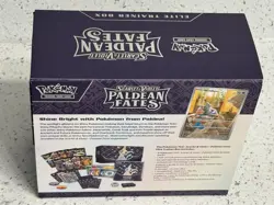 Pokemon Paldean Fates Empty ETB w/ Accessories (No TCG Or Promo Cards) Box Only - Image 4