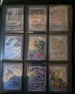 Pokemon TCG x9 Illustration Rare card bulk bundle | full art job lot | NM/M - Image 1
