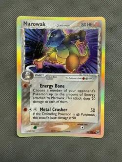 Marowak Delta Species 10/113 Holo | ex Delta species Pokemon Card - Image 1