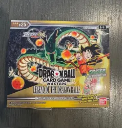 Dragon Ball Super Card Game Masters LEGEND OF THE DRAGON BALLS 24 booster packs - Image 1