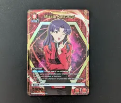 Bandai Misato Katsuragi Evangelion UE15BT/EVA-1-085 (R*) Foil Card - Image 2