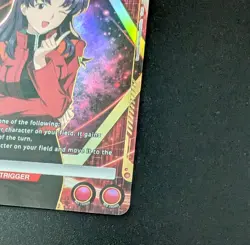 Bandai Misato Katsuragi Evangelion UE15BT/EVA-1-085 (R*) Foil Card - Image 3