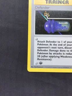 Pokemon Cards: Base Set 1st Edition Uncommon: Defender 80/102 - Image 5