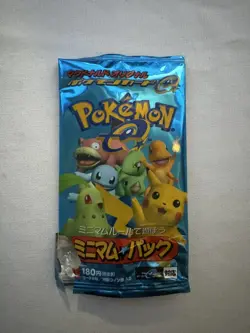 Pokemon 2002 McDonalds Booster EMPTY No Cards Pikachu Charmander vintage - Image 1