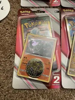 12 Pokemon Mini Booster Packs Sun/Moon & Evolutions w Coins/Promo Cards - Image 2
