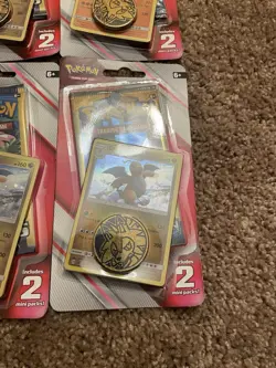 12 Pokemon Mini Booster Packs Sun/Moon & Evolutions w Coins/Promo Cards - Image 4