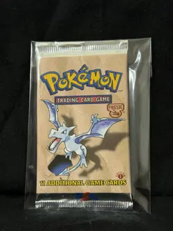 Pokemon Fossil 1. Edition Booster von Butti Cards SEALED & UNGEWOGEN! - Image 1