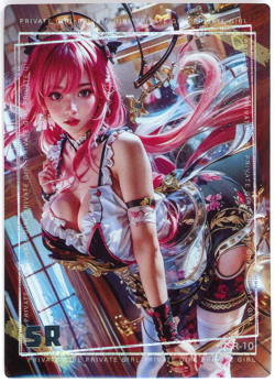 ❤ANYA - Goddess Story Anime Waifu Card - PRIVATE GIRL - SR-10 Waifu Doujin Card - Image 1