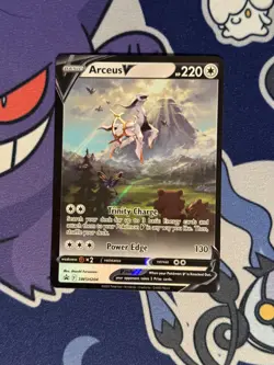 Arceus V SWSH204 SWSH: Sword & Shield Promo Cards Holo NM - Image 1