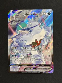 Pokemon Cards Ice Rider Calyrex VMAX TG15/TG30 Astral Radiance TG Holo - Image 1
