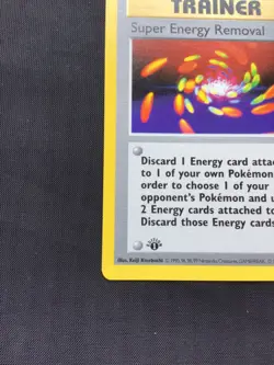 Pokemon Cards: Base Set 1st Edition Rare: Super Energy Removal 79/102 - Image 5