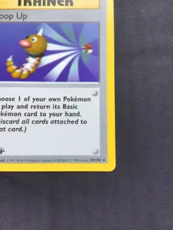Pokemon Cards: Base Set 1st Edition Rare: Scoop Up 78/102 - Image 4