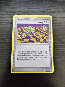Warp Point - Diamond & Pearl: Base Set (116/130) - MP - Uncommon - Pokemon Card - Image 1