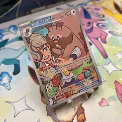 Pokemon Card Arven’s Greedent 205/182 Destined Rivals Illustration Rare - Image 2