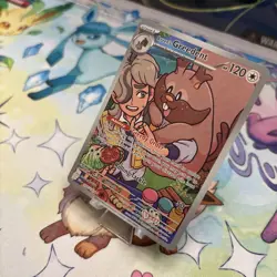 Pokemon Card Arven’s Greedent 205/182 Destined Rivals Illustration Rare - Image 3