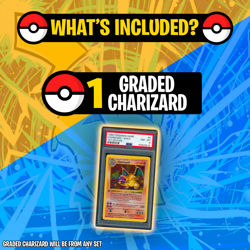 💥GRADED MYSTERY CHARIZARD ULTRA RARE POKEMON CARD!💥FAST SHIPPING | PSA | CGC! - Image 2