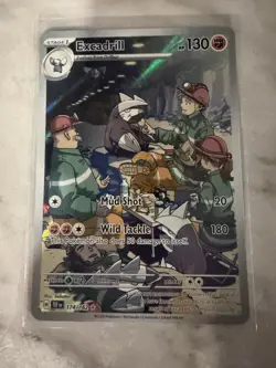 Excadrill 174/162 NM Illustration Rare Temporal Forces Pokemon Card Near Mint - Image 1