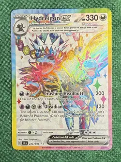 Pokemon Hydreigon EX 223/191 Surging Sparks Rare Card NM - Image 1