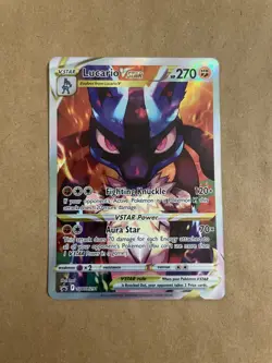 Pokemon TCG Crown Zenith Lucario VSTAR SWSH291 Promo Card MINT - Image 1