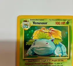 Venusaur 15/102 Base Set Holo Unlimited WOTC 1999 Pokemon Card Near Mint - 99p - Image 4