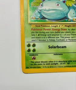 Venusaur 15/102 Base Set Holo Unlimited WOTC 1999 Pokemon Card Near Mint - 99p - Image 5