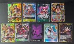 One Piece Hits Bundle - 9 cards - pack/promo fresh - in-hand - quick ship - Image 1