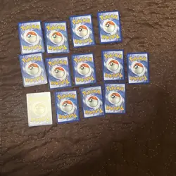 Lot Of 13 Pokemon TCG Set Rare Cards Assortment Collection IR EX NM - Image 2