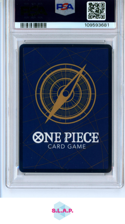 MONKEY D. LUFFY ONE PIECE OP07-109 2024 PREM CARD COLL DAY 24 FOIL JAP PSA 10 - Image 2