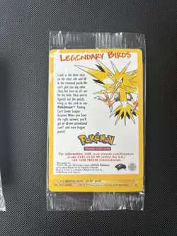 Pokemon Card Black Star Promo Sealed 3x Legendary Birds Zapdos Articuno Moltres - Image 5