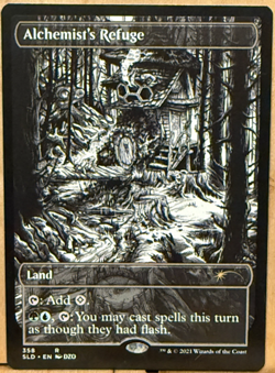 LIMITED EDITION Secret Lair MtG Alchemist's Refuge Unplayed NM Borderless! - Image 1