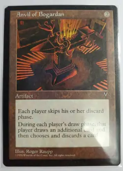 Anvil of Bogardan MTG Visions VIS Rare Reserved List Magic the Gathering - Image 1