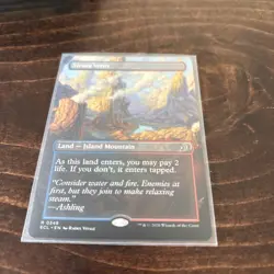 Mtg. Steam Vents. Borderless. Lorwyn Eclipsed. Pack Fresh - Image 1