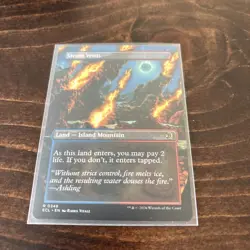 Mtg. Steam Vents. Borderless. Lorwyn Eclipsed. Pack Fresh - Image 2