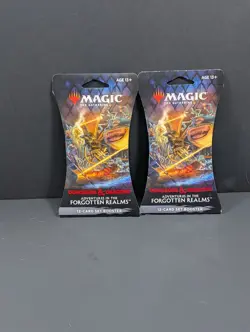 MTG D&D Set Booster Adventures In The Forgotten Realm - Lot Of (2) Booster Packs - Image 5