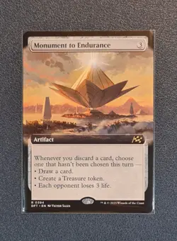 MTG Monument to Endurance - Extended - Aetherdrift - DFT - Near Mint+ - Image 1