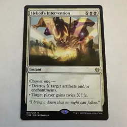 Heliod's Intervention Theros Beyond Death Regular NM MTG Magic the Gathering - Image 1