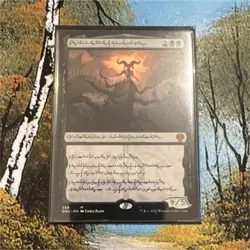Magic: The Gathering Sheoldred Creature Dominaria Mythic Black Alt Art 369 - Image 1